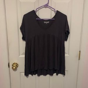 Mudd Dark Gray Tunic